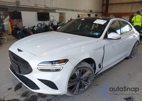 2024 Genesis G70 2.5T Awd из США, поврежденный, VIN KMTG34SC5RU139794